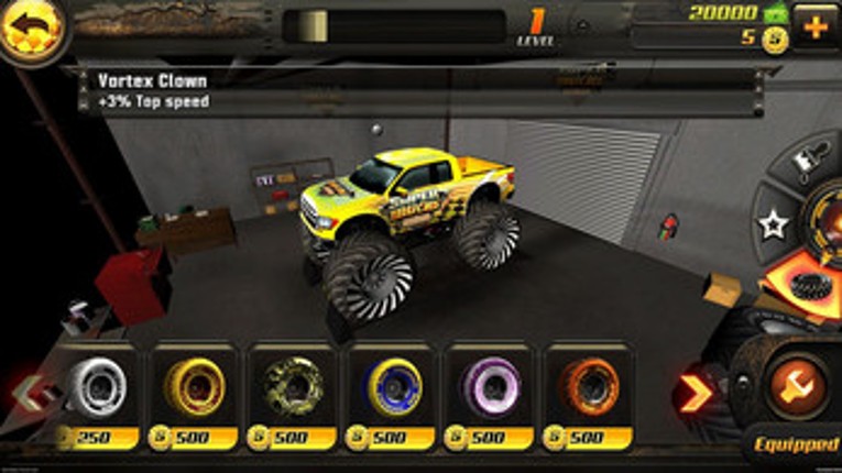 SuperTrucks Offroad screenshot