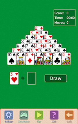 Pyramid Solitaire 3 in 1 screenshot