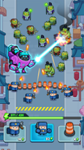 Alien Fight: Police vs Zombie Image