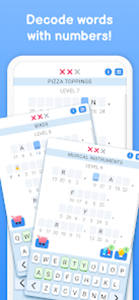 Cipher Master Word Puzzle Game screenshot