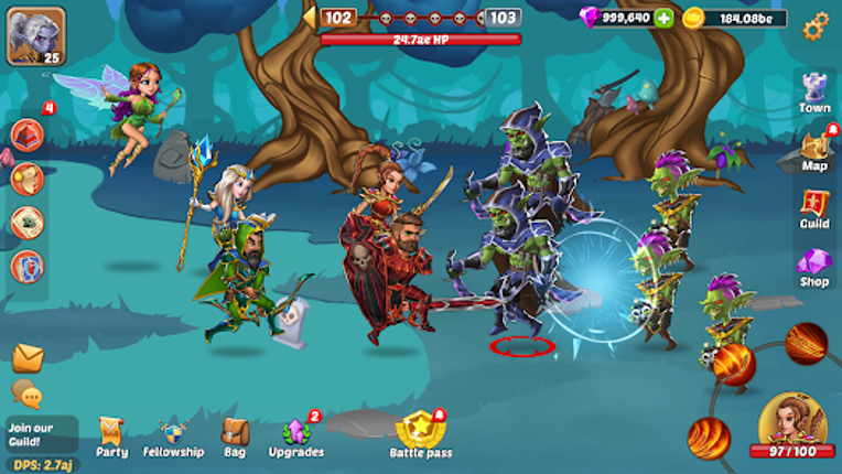 Firestone Idle RPG screenshot