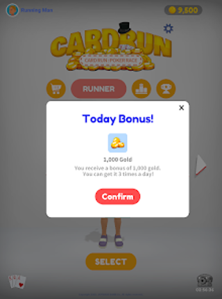 Card Run : Poker Race screenshot