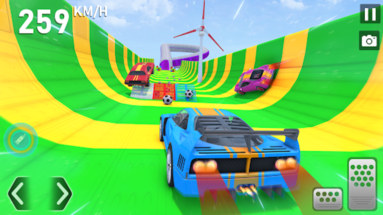 Mega Ramp Car Stunt Game screenshot