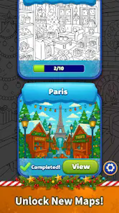 Santa Quest 3D Match Puzzle screenshot