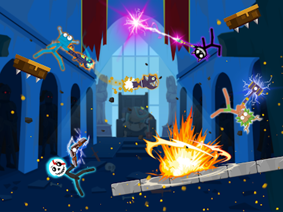 Supreme Brawl Stick Fight Game screenshot