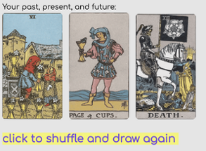 The Public Tarot: Generative Fortunes Image