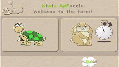 Kiwis Puzzle-Welcome to the farm ! Image