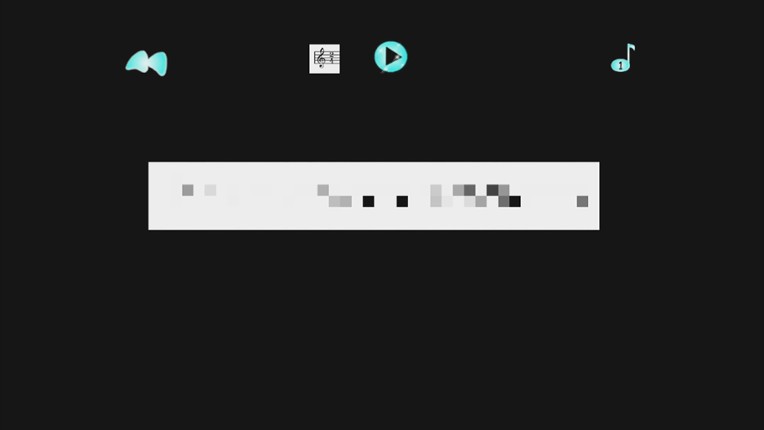 Music dictation screenshot