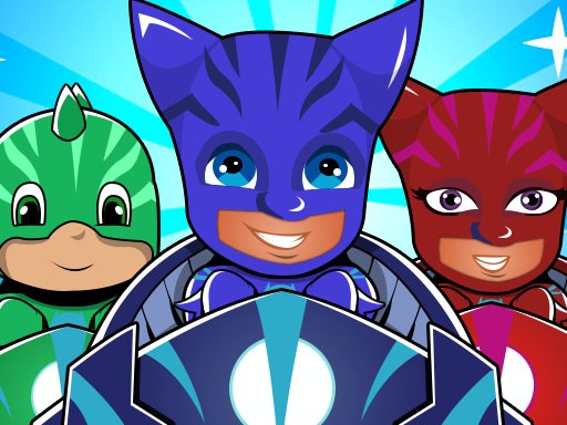 Games like Pj masks kids Car Racing 3d