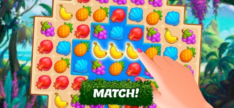 Tropical Forest: Match 3D Game screenshot