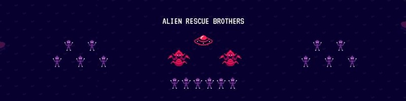 Alien Rescue Brothers - Opera GX Offline Game Image