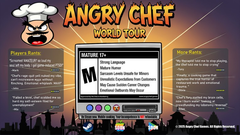 Angry Chef World Tour screenshot