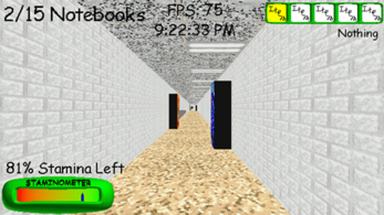 Baldi's Basics Big New School 20V screenshot
