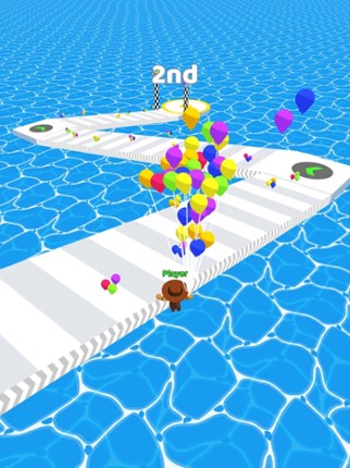 Balloon Race 3D! screenshot