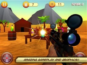 Bottle Shooting Range Games Image