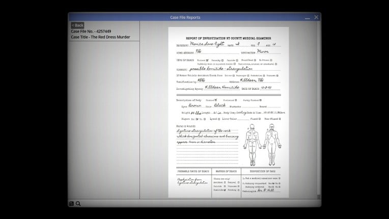 Cold Case: The Red Dress Murder screenshot