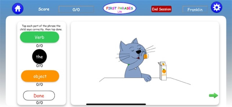 First Phrases HD Lite screenshot