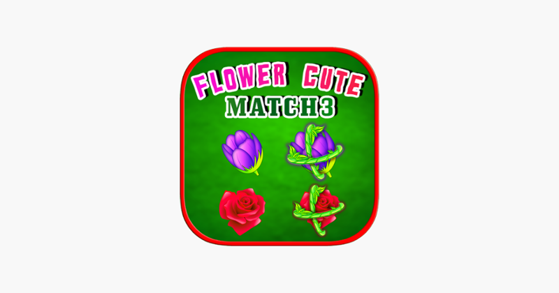 Flower Cute Match 3 - Lovely Blossom Games Game Cover