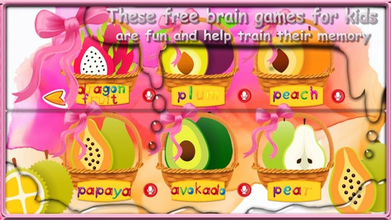 Fruit Vocab &amp; Paint Game 2 - Artstudio for kids Image