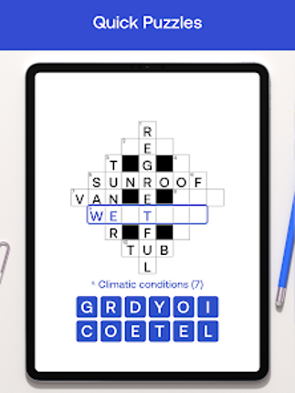 Crossword by puzzling.com screenshot