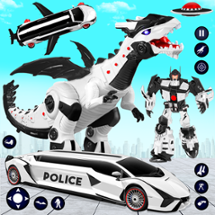 Limo Car Dino Robot Car Game Image