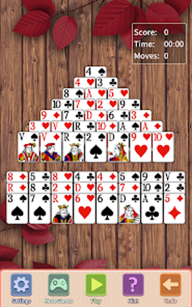 Pyramid Solitaire 3 in 1 screenshot