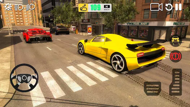 Real Car Driving 3D Simulator screenshot