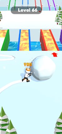 Snow Race 3D: Ice Bridge Run Image