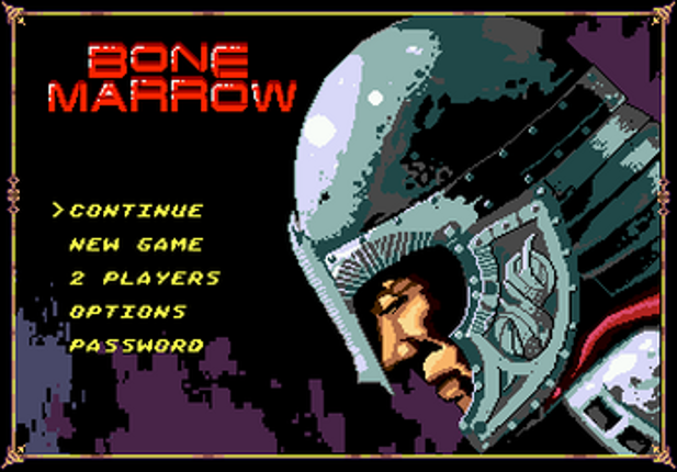 Bone Marrow (SEGA Mega Drive / Genesis Demo) screenshot