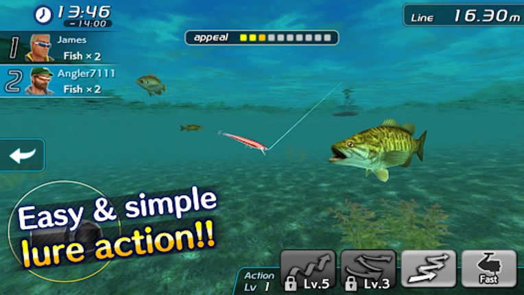 Bass Fishing 3D II screenshot