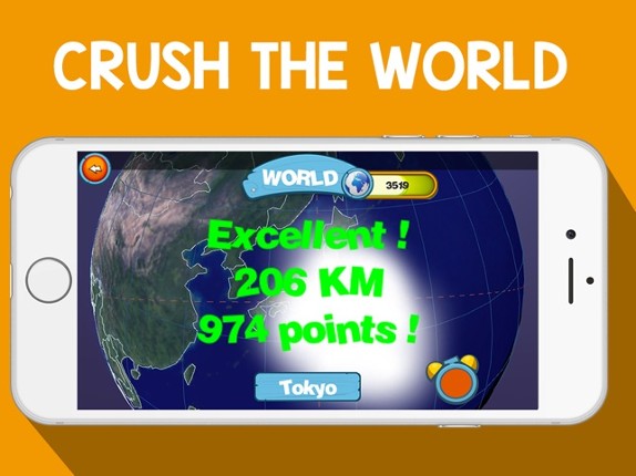 GEO GLOBE QUIZ 3D - Free World City Geography Quizz App screenshot