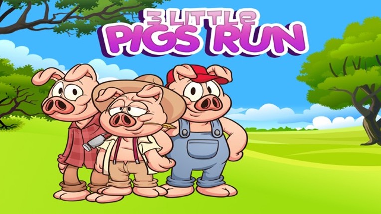 3 little pigs Run : Three Piggies Vs Big Bad Wolf screenshot