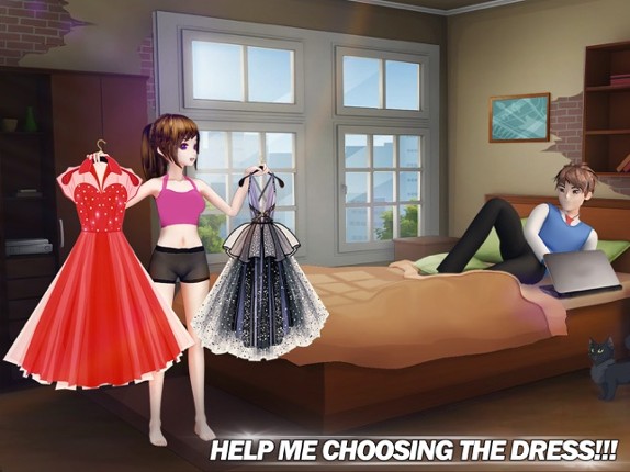 Anime Girl Love Life Simulator Image