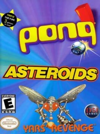 Asteroids / Pong / Yars' Revenge Game Cover