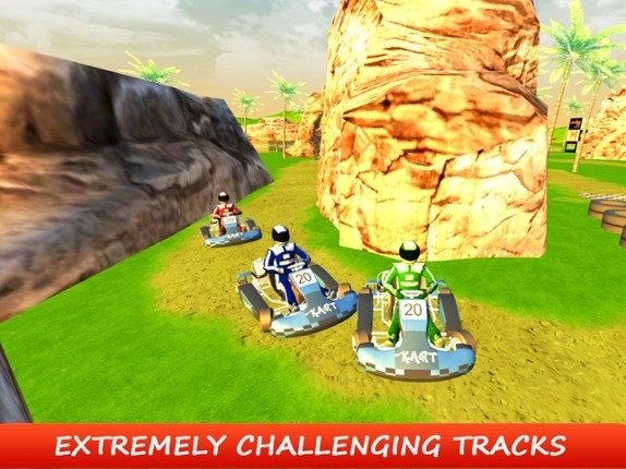 Beach Kart Stunt Rider &amp; Buggy Racers Sim Pro screenshot