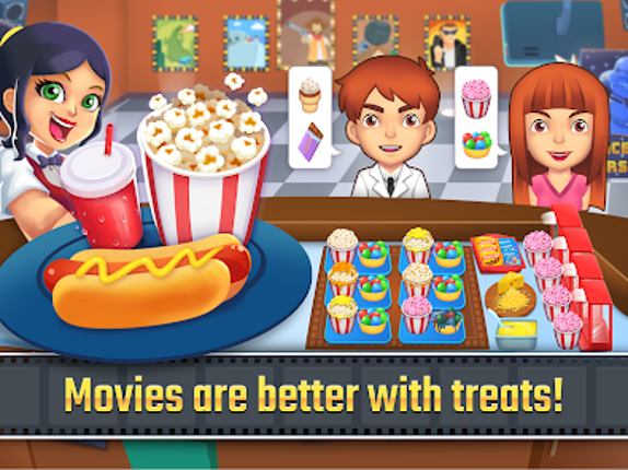 My Cine Treats Shop: Food Game screenshot