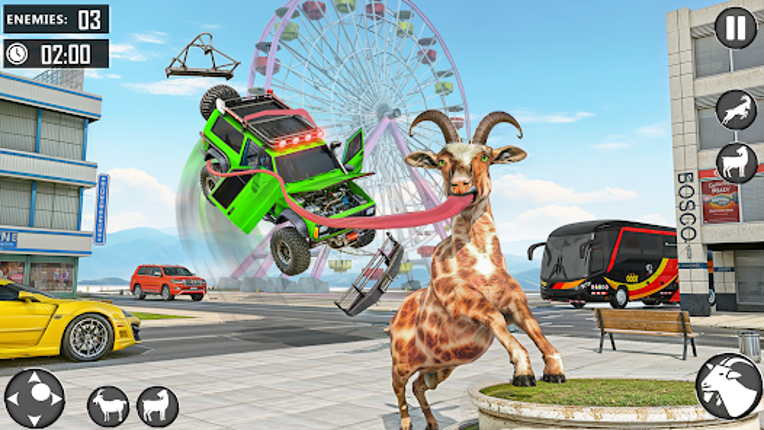 Angry Goat Fun City Adventure screenshot