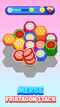 Fruitagon: Stack Sort screenshot
