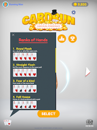 Card Run : Poker Race screenshot