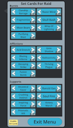 TT2 Raid Optimizer screenshot