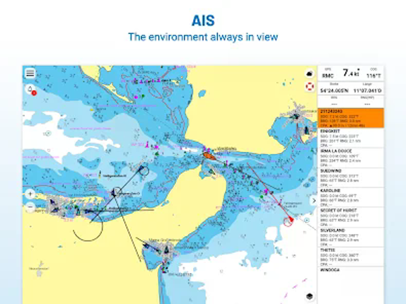 NV Charts GPS Navigation AIS Image