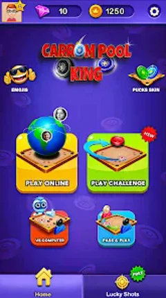 Carrom Board Pool King game Image