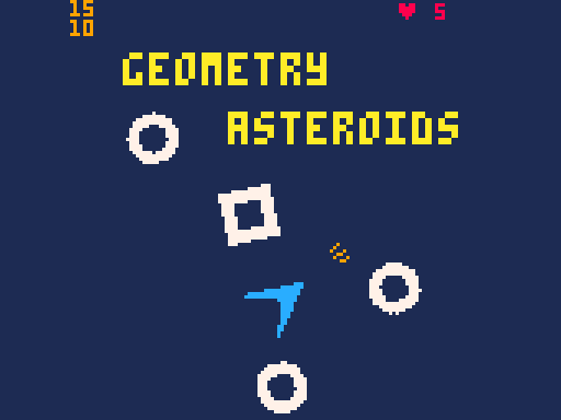 Games like 1K Geometry Asteroids #Pico1k