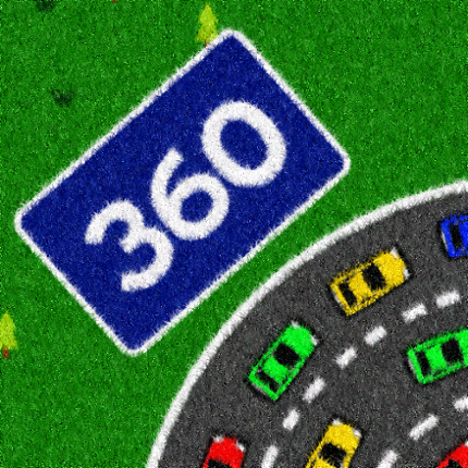 360 Roundabout - Car Stacking Game Image