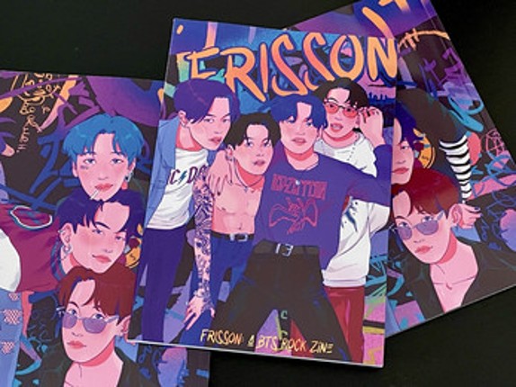 frisson: a bts rock zine Image