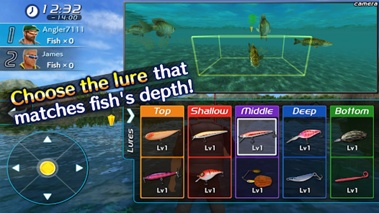 Bass Fishing 3D II screenshot