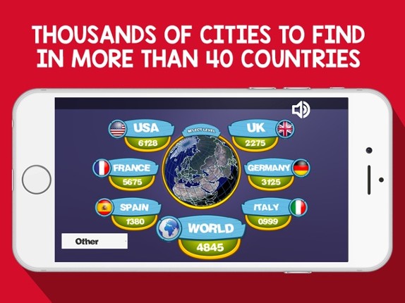 GEO GLOBE QUIZ 3D - Free World City Geography Quizz App screenshot