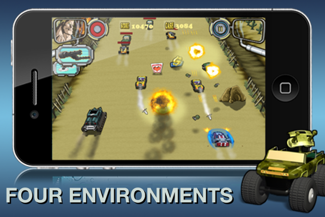 Guns on Wheels screenshot