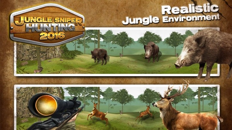 Jungle Sniper Hunting 2016 : Go On Sport Hunting this Winter screenshot