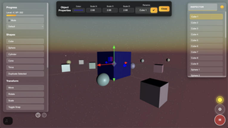 Momentum Space screenshot